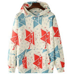 Men  Unisex Stylish Latest Printed Pullover Cotton Hooded Hoodies Sweatshirt