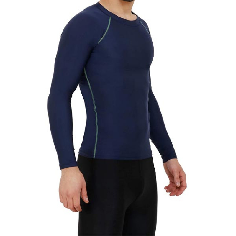 Compression Top Full Sleeve Tights Men's T-Shirt for Sports