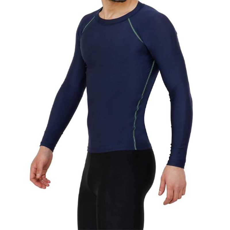 Compression Top Full Sleeve Tights Men's T-Shirt for Sports