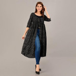 Jaipuri Cotton Long Printed Shrug/Jacket/Cape for Women