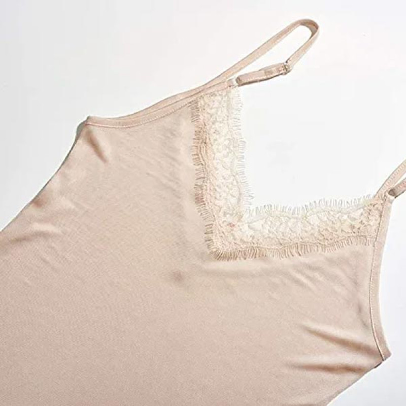 Women's Camisole Deep V-Neck Tank Tops Lace Cami Tops for Women Undershirts